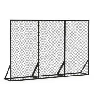 철망파티션 전시회 작품 메쉬망 가벽 미술 진열대