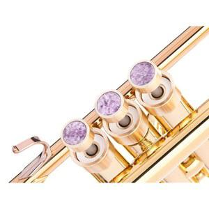 야마하(모든 YTR), 스토비, 샤겔, 캐롤 브라스 및 피데스 트럼펫, 야마하 플루겔혼 631/731, 코넷 모델(생황동, 차로이트)을 위한 헤비 트럼펫 커스텀 핑거 버튼