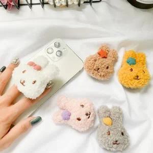 [후니케이스] 복슬인형토끼 핑거톡 5종