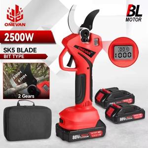 2500W 55MM 브러쉬리스 전기 전정 가위 무선 나무 가지 정원 도구 마키타 18V 배터리 핀용