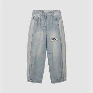 [DEMOO](센텀시티점)립 컬러웨이 팬츠 블루