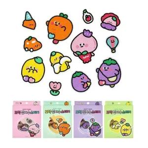 고품질 당근친구들 보석십자수 스티커 4종 비즈 공예 꾸미기 (W980E74)