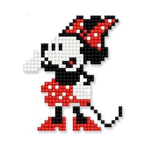 스티커형 보석십자수 디즈니 미니 마우스 10x10