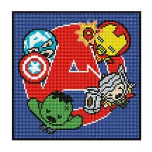 보석십자수 마블 시리즈 가와이 어벤져스 25x25