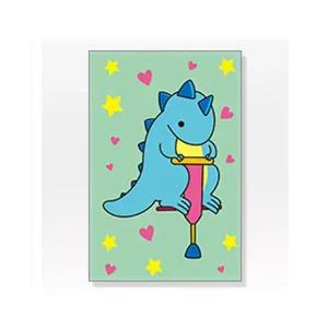 보석십자수 공룡 과 스카이콩콩 10x15 DIY