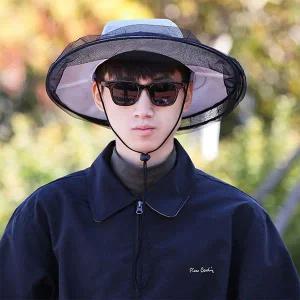 양봉 벌초모자 얼굴방충 안전보호 벌방지 방충망