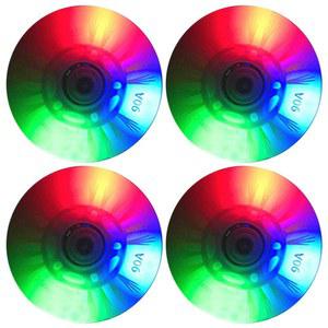 일반 4팩 라이트 업 인라인 스케이트 휠, 68/70/72/76/80mm 야광 플래시 교체 베어링, LED 플래싱 롤러