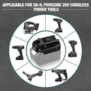 Makita 18v 배터리 용 Skil Tool 어댑터 리튬 이온 변환기 SKIL 20V 전동 공구 드릴