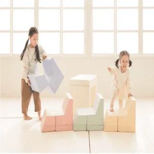 도담도담 다온 유아소파 테이블 스툴 세트 2인용 아기의자 2colors