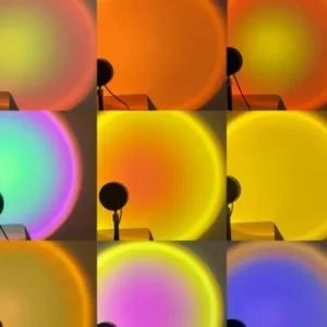 석양 노을 일출 조명 드림캐쳐 단스탠드 4칼라 (49O46)