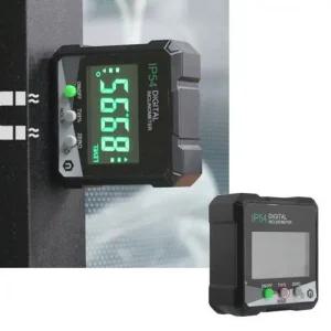 브이숍  전자 디지털 각도계 수평기 경사계 360도 정밀 측정기 자석 각도기 수평계 방수  굿딜 BUyuS