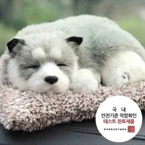 차량용탈취제 제습인형 대형 리얼펫 허스키 에어컨 자동 냄새 담배 용탈취