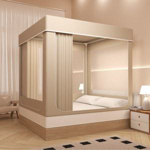 실내 침대 수면 없음 소음방지 커텐 방음부스 텐트 편안한 난방텐트 1 다기능 외풍