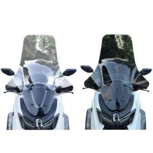 야마하 NMAX 125 롱스크린 25년식 이상 엔맥스 76cm 윈드스크린 윈드쉴드 튜닝