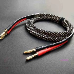 바나나케이블스피커 스피커선 무산소 OFC 플러그 동선 스피커용 오디오 케이블선jkl283