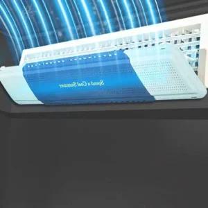 [골드스마일]에어컨 바람막이 형 막이 벽걸이 바람 시스템 시스템에어컨선풍기