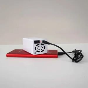 usb 온풍기 휴대용 12v 모델 가정용 미니 히터 자동차 장식용 차량 충전식 벽난로