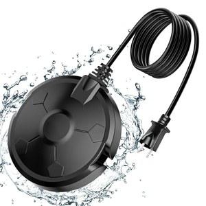 도니 버드 배스 히터, 겨울철 야외용 120W 풀 커버 알루미늄, 가열식 연못 제빙기, 파티오 야드 농장용 온도 조절기(블랙)