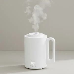 오쿠 포트형 가열식 가습기 SUS316 스테인리스 신생아 안심 저소음 통세척 1.7L