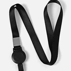 [콩심팥심]사원증 홀더 집게 릴 줄 목걸이 스트랩 카드 투명