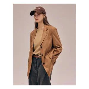 나이스클랍 싱글스웨이드자켓 N254PWL950 878303