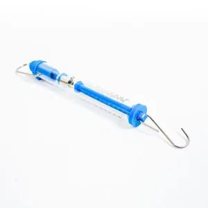 투명용수철 저울 2500g 매달림 수칭 원통형 실험도구 용수철저울 스프링저울