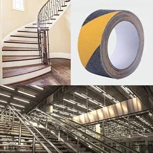 고품질 미끄럼 안전 논슬립 테이프5x12 DD 11003 방지 계단 계단시공 미끄럼방지테이프 논슬림패드 WFHAVB