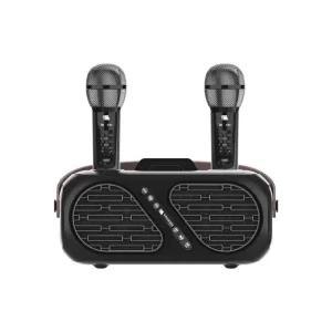 듀얼 무선 블루투스 가정용노래방마이크 앰프