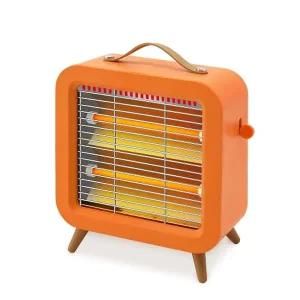 [모리츠] 초절전 레트로 미니 쿼츠 전기히터 400W 절전형 MEH-2R600HJ_copy