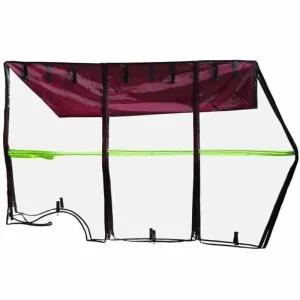 레인커버 오토바이 커버 사륜차 햇빛 레인 간이 전동차 방수 투명