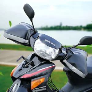 오토바이 방한 토시 라이더 스쿠터 장갑 오토바이 핸들 커버 기모 반사띠 라이딩 방수 보호 방풍 가죽