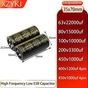 1PCS 35x70 63v22000uf 80v15000uf 200v3300uf 2P 4P 커패시터