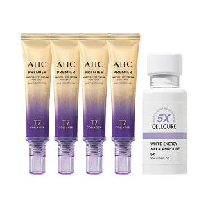 AHC 아이크림 시즌13 40ml x4 + 셀큐어 화이트 멜라 기미앰플 5X 30ml