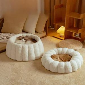 까눌레쿠션 고양이침대 둥지쿠션 강아지방석 반려동물