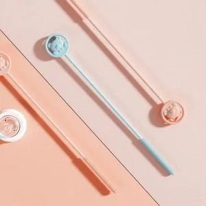 [골드스마일]실리콘 빨대 클리너 긴 브러쉬 세척솔 청소용품