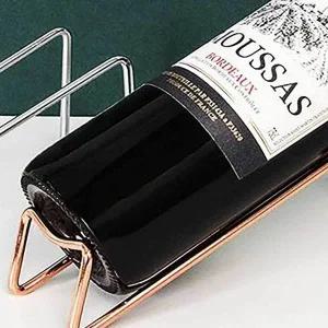 고품질 블랙 심플 와인랙 1구 렉 병 거치대 진열대 랙 (WFFV5Z1)