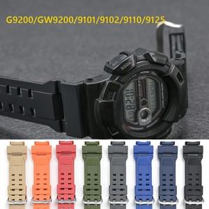 [호환품]카시오 호환 G-shock GW-9200 GW-9110 시계 밴드 스트랩 팔찌 TPU 실리콘 액세서리