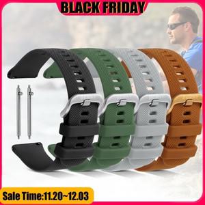 [호환품]버니 퀵 릴리스 실리콘 시계 스트랩  손목시계 팔찌 고 스포츠 고무 액세서리 22mm