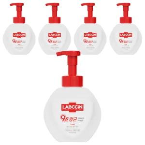 랩신 토탈 상시비치 청결제 포밍 손세정제 파우더리 허브향 500ml 5개