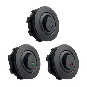 스위치릴레이 ONOFF 라운드 로커 토글 LED 스위치 3 핀 12V 20A 차량용 대시 보트 트럭 푸시 버튼