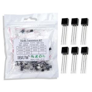 100 트랜지스터 세트 팩 키트 (TO-92) BC337 2N2222 2N2907 2N3904 S8050 A1015 C1815 개 값