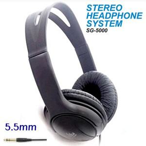 에스테크 SG-5000 6.3mm 스테레오 헤드폰 5.5mm헤드폰