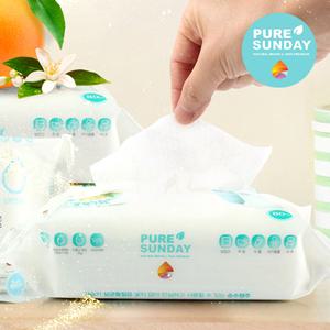 (퓨어썬데이) 베이킹소다를 담은 주방행주 80매x5팩 빨아쓰는 일회용행주