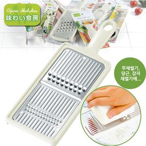 재팬 시모무라/스텐채썰기(무,당근채)/강판/감자칼,양배추칼,채칼