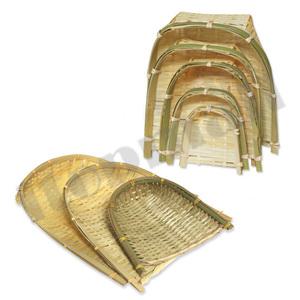 미니 대나무키 7 9 13 16 20cm 대나무 삼태기 미니어처 키 전통 인테리어 소품