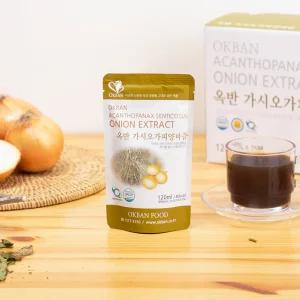 옥반식품 가시오가피양파즙 가시오가피 무안 양파 120ml x 25포 x 2박스(총 50포)