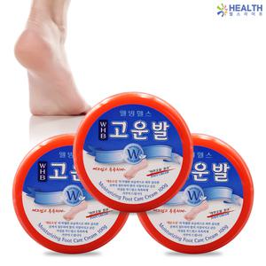 웰빙헬스 고운발 크림 100g x 3개 뒤꿈치 보습 각질 풋케어 풋크림 H