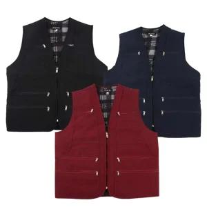 2장세트 제이케이sp 겨울 빅사이즈 아웃도어 등산복 작업복 주머니많은 기모조끼