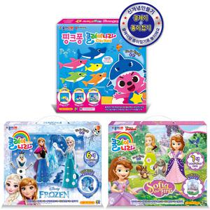 클레이나라 핑크퐁 소피아 겨울왕국