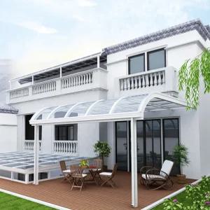 별장 옥상테라스 렉산 카페 테라스 어닝 발코니 고정형 캐노피 대형 캐노피 고정식 주문제작